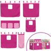 Bunk Bed without Mattress Pink 80x200 cm Solid Wood Pine