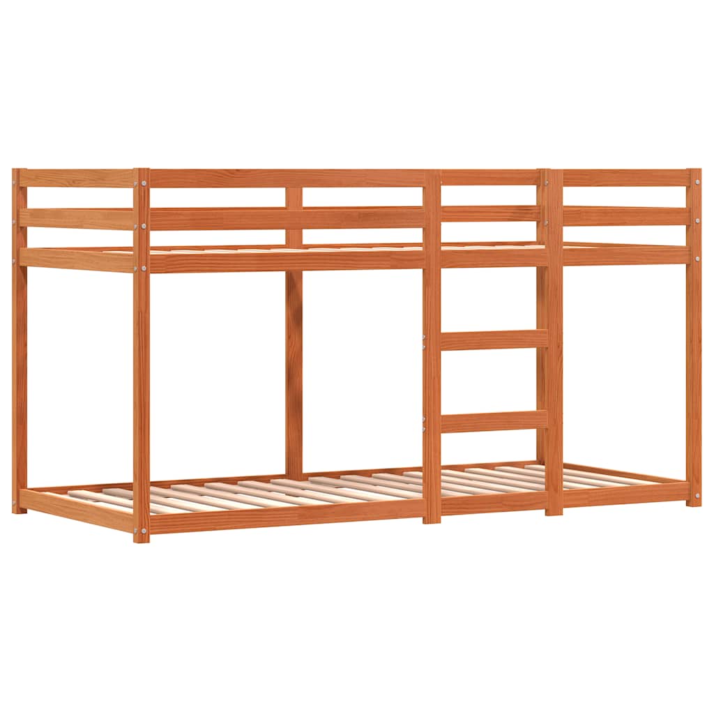 Bunk Bed without Mattress Pink 80x200 cm Solid Wood Pine
