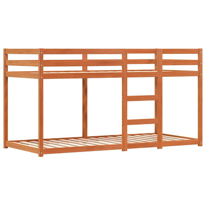 Bunk Bed without Mattress Blue 80x200 cm Solid Wood Pine