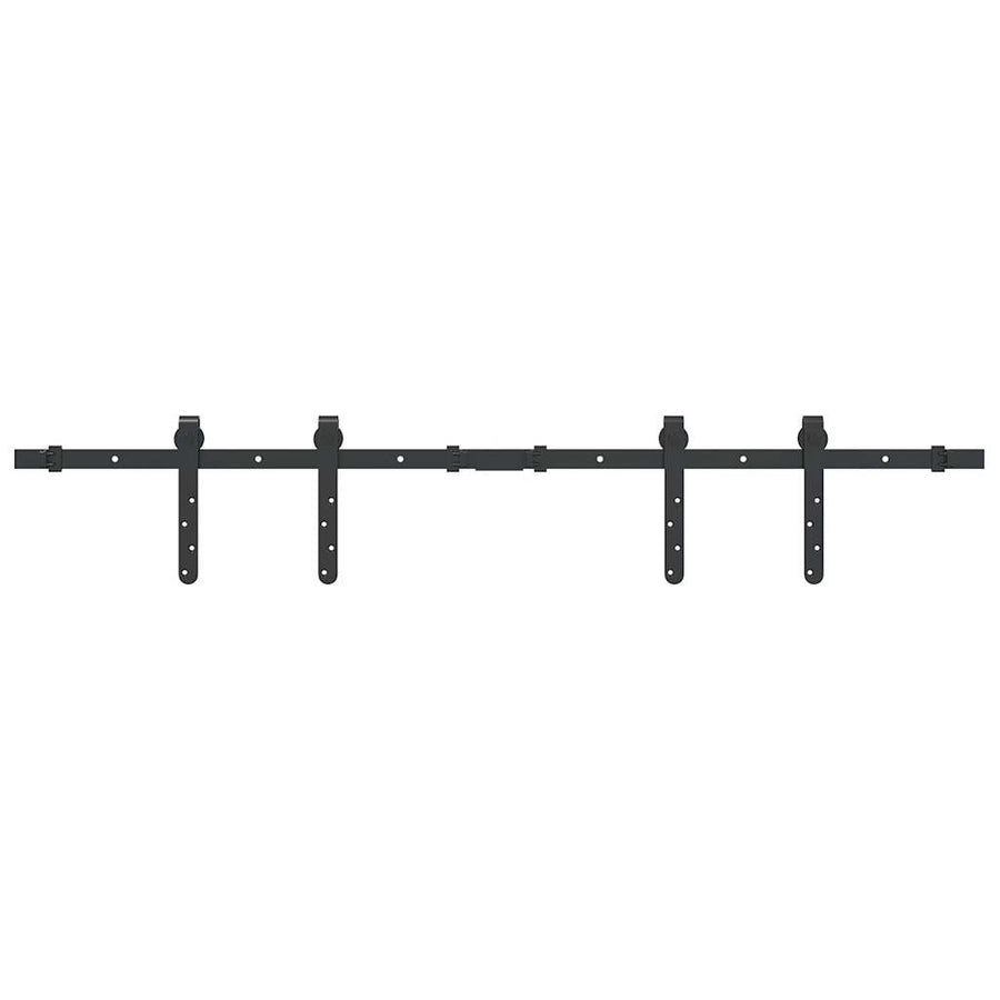  Sliding Cabinet Door Kit 122 cm Carbon Steel