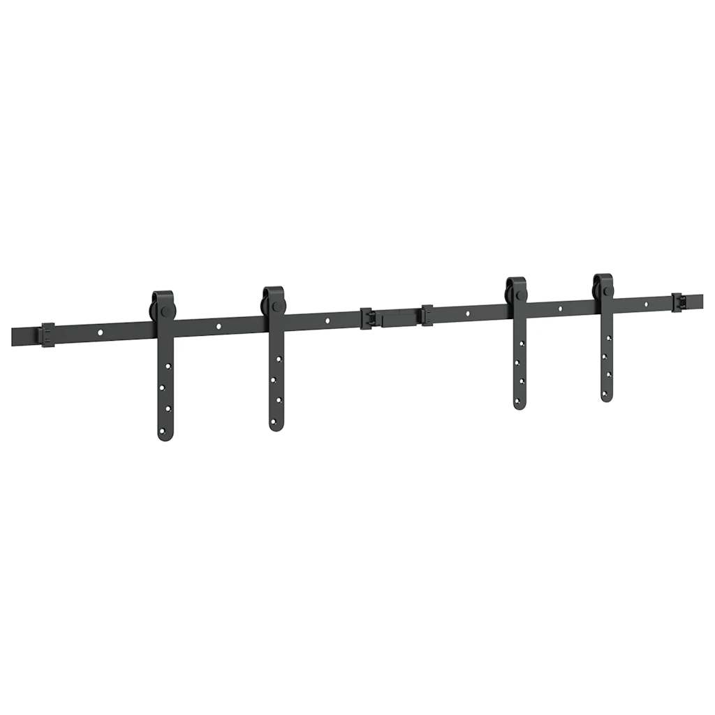  Sliding Cabinet Door Kit 122 cm Carbon Steel