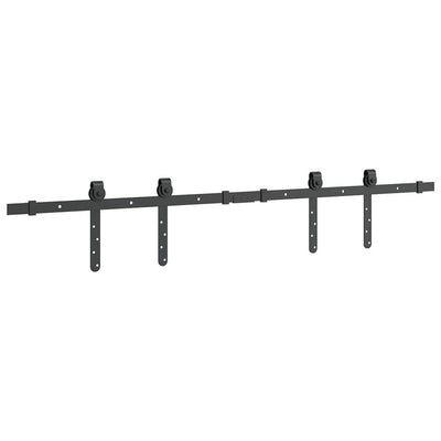  Sliding Cabinet Door Kit 122 cm Carbon Steel