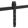  Sliding Cabinet Door Kit 183 cm Carbon Steel