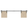  Sliding Cabinet Door Kit 200 cm Carbon Steel