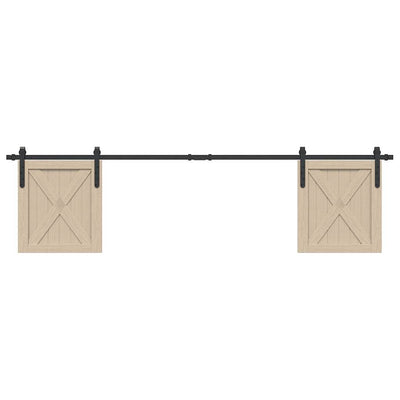  Sliding Cabinet Door Kit 200 cm Carbon Steel