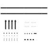  Sliding Cabinet Door Kit 213 cm Carbon Steel