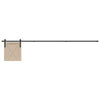  Sliding Cabinet Door Kit 244 cm Carbon Steel