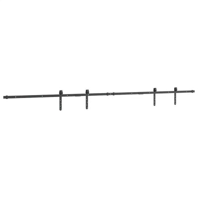  Sliding Cabinet Door Kit 244 cm Carbon Steel