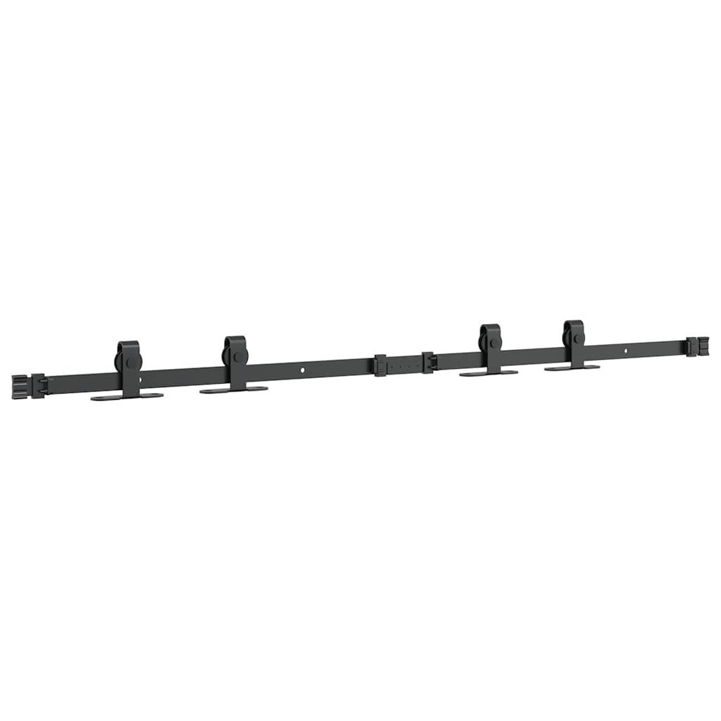  Sliding Cabinet Door Kit 122 cm Carbon Steel