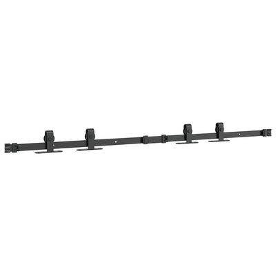  Sliding Cabinet Door Kit 122 cm Carbon Steel