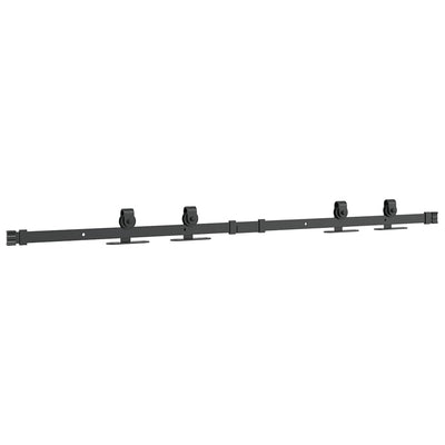  Sliding Cabinet Door Kit 122 cm Carbon Steel