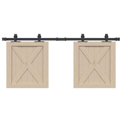  Sliding Cabinet Door Kit 122 cm Carbon Steel