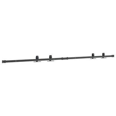  Sliding Cabinet Door Kit 183 cm Carbon Steel