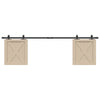  Sliding Cabinet Door Kit 183 cm Carbon Steel