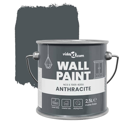 Wall Paint Grey 16.5 x 16.5 x 16 cm Wall Print