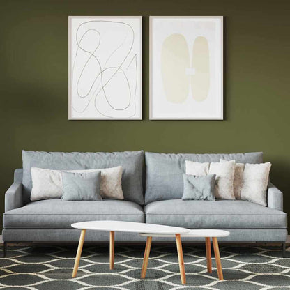 Wall Paint Green 16.5 x 16.5 x 16 cm Wall Print