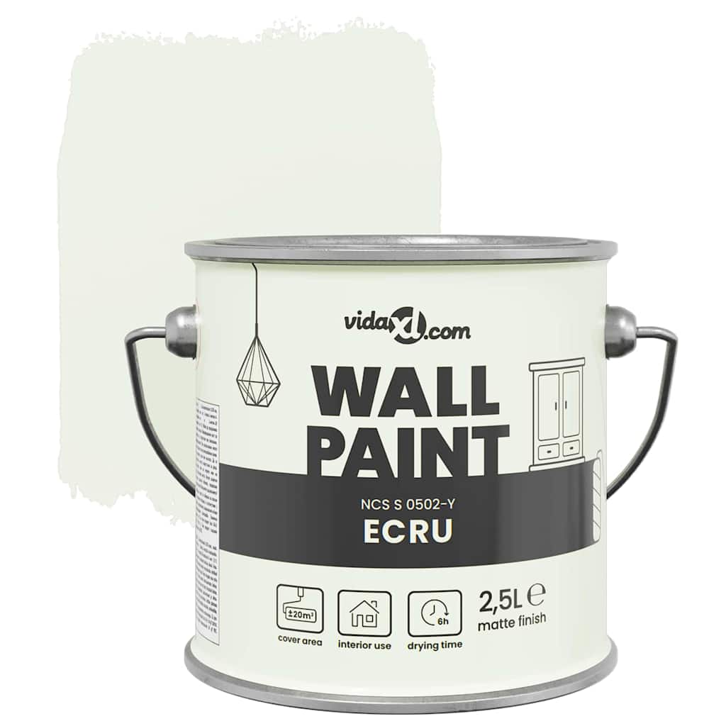 Wall Paint Brown 16.5 x 16.5 x 16 cm Wall Print