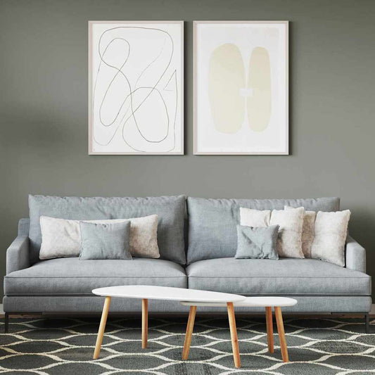 Wall Paint Grey 16.5 x 16.5 x 16 cm Wall Print