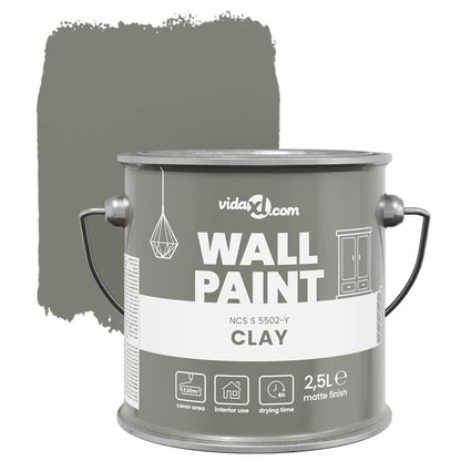 Wall Paint Grey 16.5 x 16.5 x 16 cm Wall Print