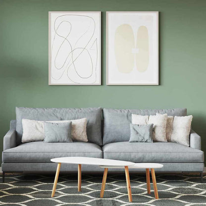 Wall Paint Green 16.5 x 16.5 x 16 cm Wall Print