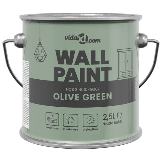 Wall Paint Green 16.5 x 16.5 x 16 cm Wall Print