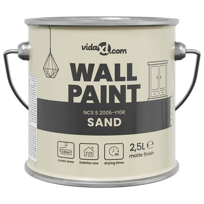 Wall Paint Brown 16.5 x 16.5 x 16 cm Wall Print