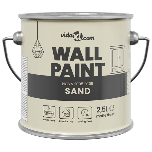 Wall Paint Brown 16.5 x 16.5 x 16 cm Wall Print