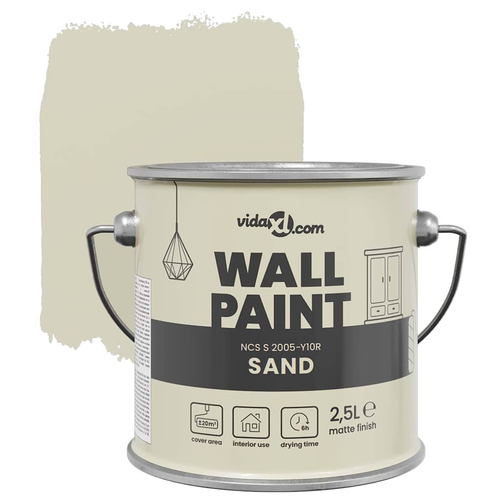 Wall Paint Brown 16.5 x 16.5 x 16 cm Wall Print