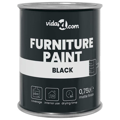 Furniture Paint Black 10 x 10 x 12 cm Wall Print