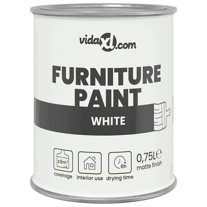 Furniture Paint White 10 x 10 x 12 cm Wall Print