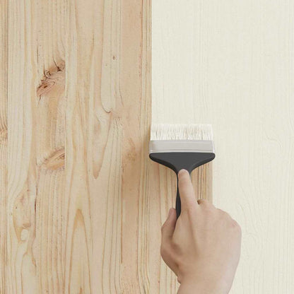 Wood Paint White 16.5 x 16.5 x 16 cm Wall Print