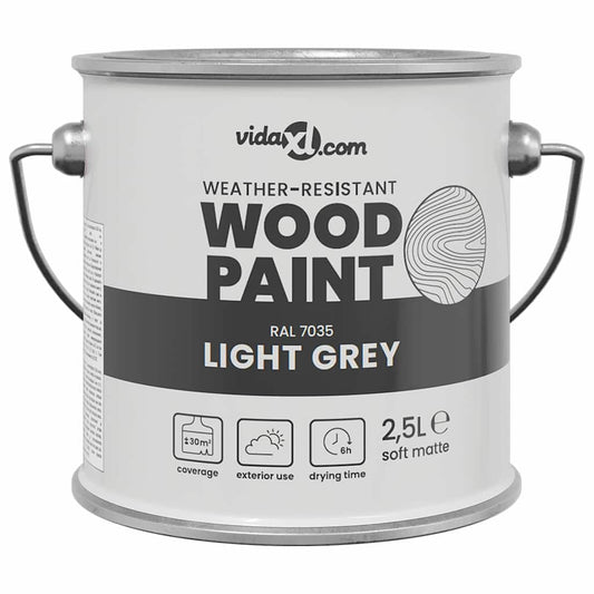 Wood Paint Grey 16.5 x 16.5 x 16 cm Wall Print
