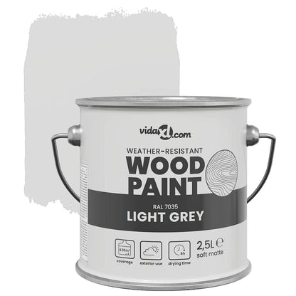Wood Paint Grey 16.5 x 16.5 x 16 cm Wall Print