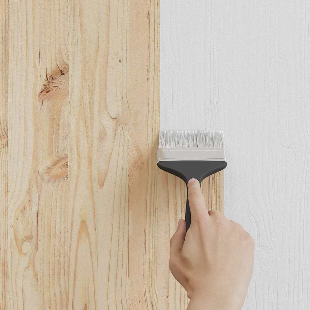 Wood Paint Grey 16.5 x 16.5 x 16 cm Wall Print