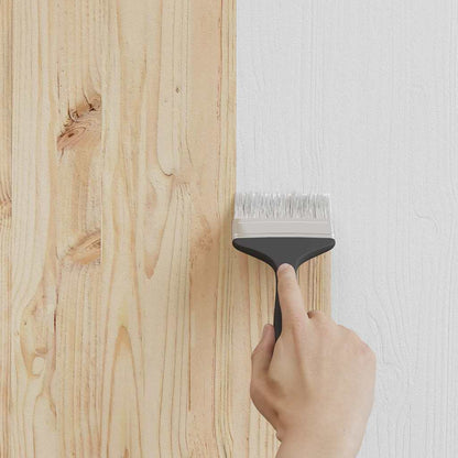 Wood Paint Grey 16.5 x 16.5 x 16 cm Wall Print