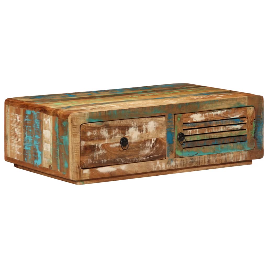 Coffee Table 89x55x29 cm Solid Wood Reclaimed