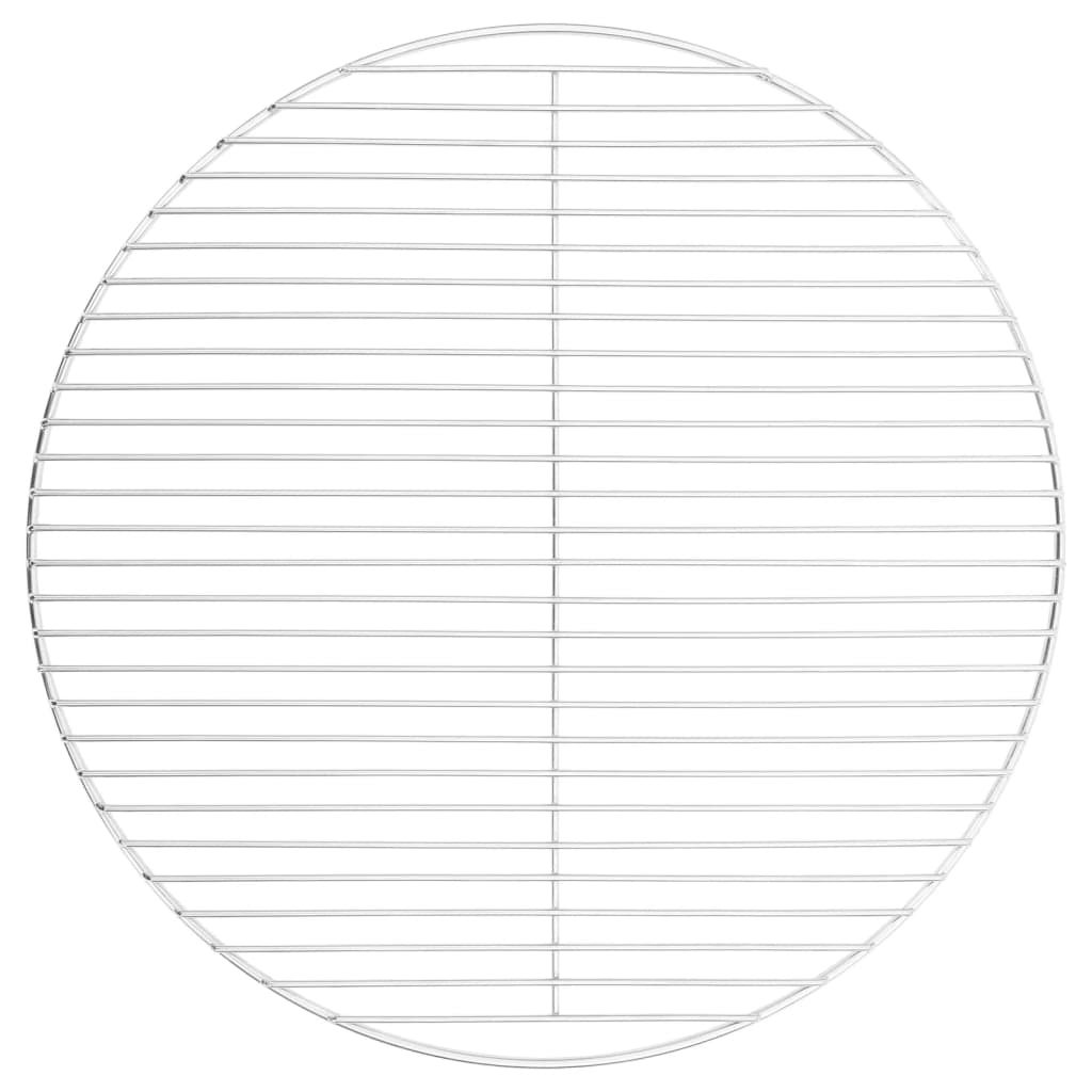 BBQ Grill Grate Round Ø54 cm 304 Stainless Steel