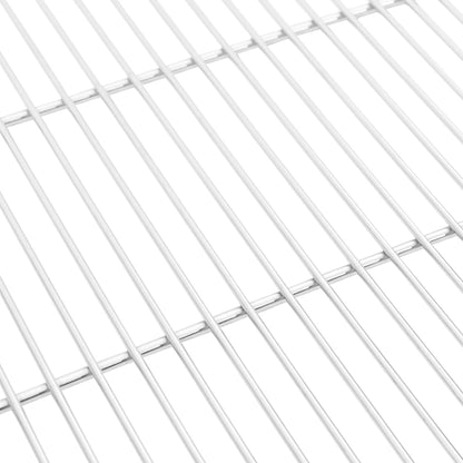 BBQ Grill Grate with Handles Round Ø54 cm 304 Stainless Steel