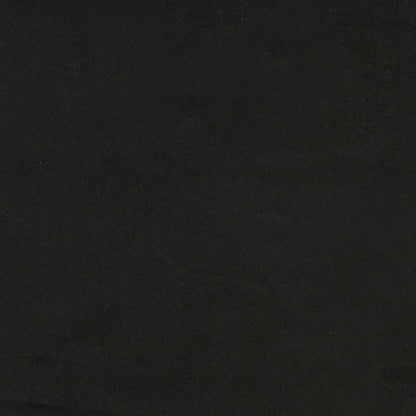 Bed Frame without Mattress Black Single Velvet