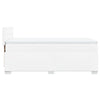 Box Spring Bed with Mattress White 80x200 cm Faux Leather
