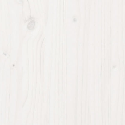 Kids' Bed Frame without Mattress White 90x190 cm Single Solid Wood Pine