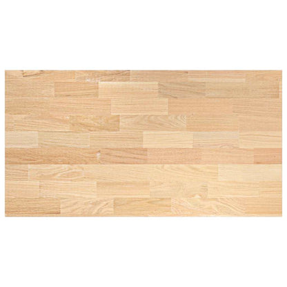 Kitchen Worktop 120x63.5x2.7 cm Solid Wood Oak Rectangular
