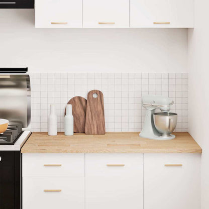Kitchen Worktop 120x63.5x2.7 cm Solid Wood Oak Rectangular