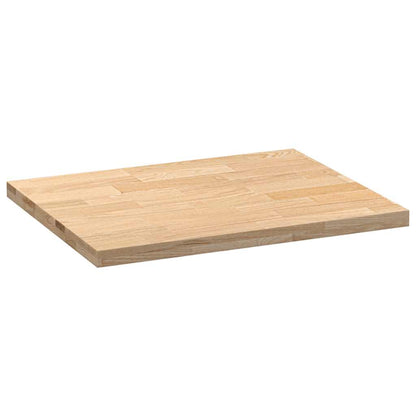 Kitchen Worktop 80x63,5x4 cm Solid Wood Oak Rectangular