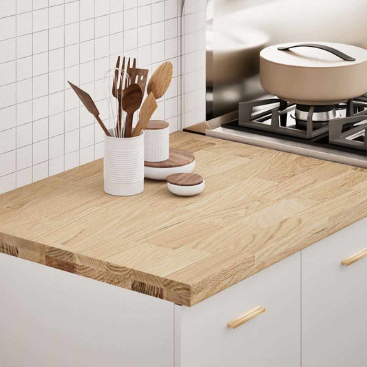 Kitchen Worktop 80x63,5x4 cm Solid Wood Oak Rectangular