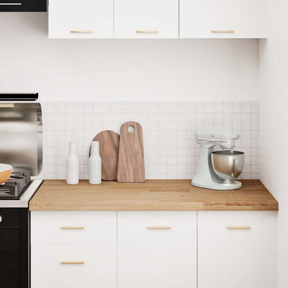 Kitchen Worktop 120x63,5x4 cm Solid Wood Oak Rectangular