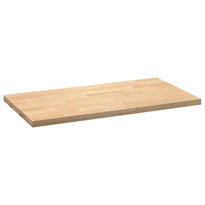 Kitchen Worktop 120x63,5x4 cm Solid Wood Oak Rectangular