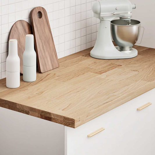 Kitchen Worktop 120x63,5x4 cm Solid Wood Oak Rectangular