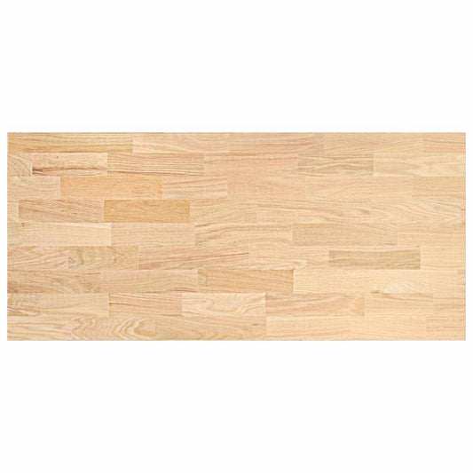 Kitchen Worktop 140x63,5x4 cm Solid Wood Oak Rectangular