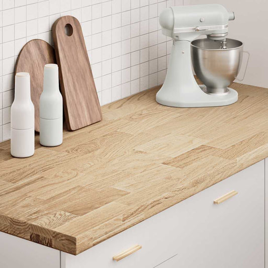 Kitchen Worktop 140x63,5x4 cm Solid Wood Oak Rectangular